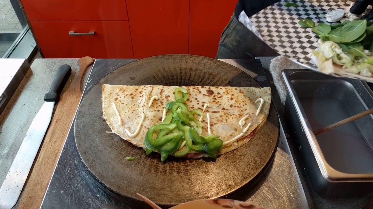 Best SAVOURY CREPES in Toronto! Local DELI CREPERIE Muncheez Creperie