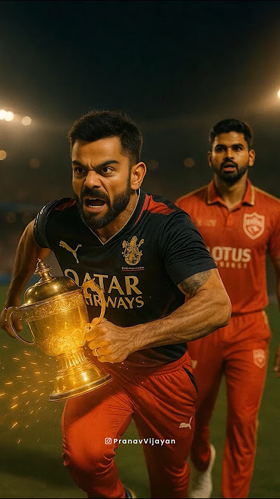RCB... Champions at last! 🔥🏆#rcb #ipl #ipl2025 #iplfinal #champions #rcbvspbks