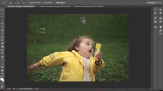 Using the Quick Selection tool to extract objects