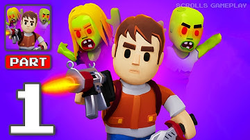 Hyper Apocalypse - Gameplay Walkthrough Part 1 - Survival Begins in Apocalypse (iOS, Android)