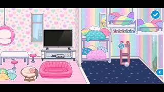 rainbow themed nursery (Toca Boca World)