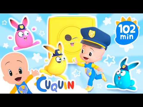 Cuquin's Police Rabbit Academy and more 🐰🚔 Cartoons and animated shows for babies