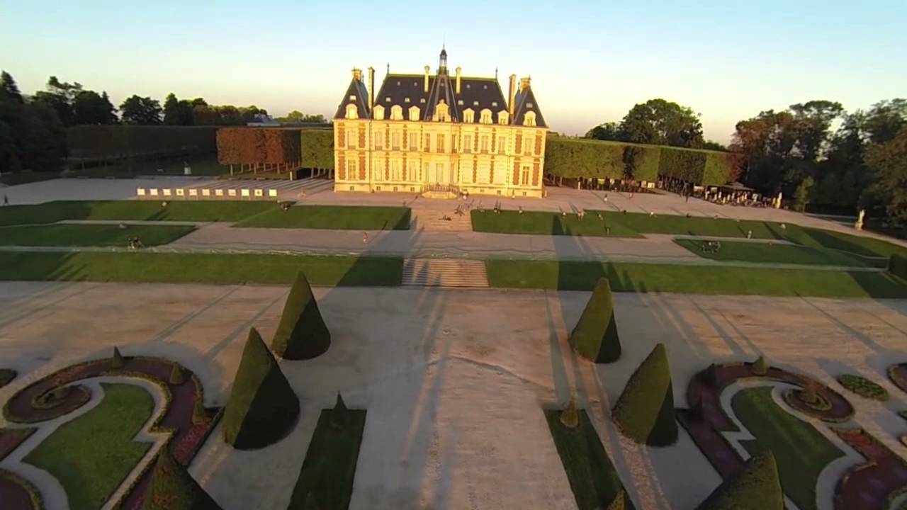 Our Y6 copter with brushless gimbal at the Parc De Sceaux, France