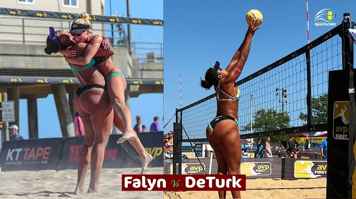Falyn Fonoimoana vs DeTurk | Volleyball | - AVP