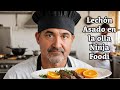 Lechón asado en la Ninja | Cocinado en casa de Felo