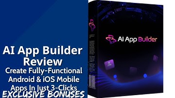 AI App Builder Review | Create Fully-Functional Android & iOS Mobile Apps In Just 3-Clicks
