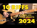 10 legendary riffs that will make you a better player in 2024