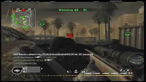 Call of Duty 4 - MP5 Domination on Bog