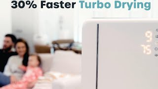 Wabi Uvc Led Sanitizer Dryer Ultra White Gunmetal Trim