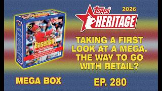First Look: 2026 Topps Heritage Mega Box (Silver Sparkles & Red Borders exclusives)