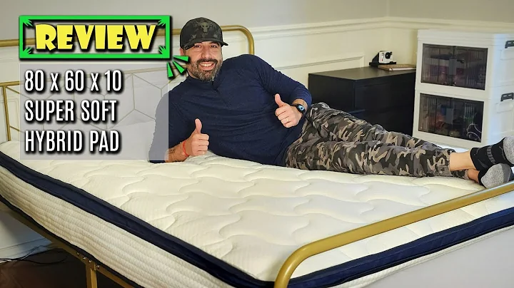 10 Inch Gel Memory Foam Hybrid Mattress Unboxing