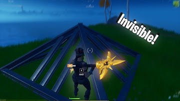 editing SUPER fast in the pre-game lobby... (made builds invisible)