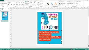 How to Create a Poster in Publisher