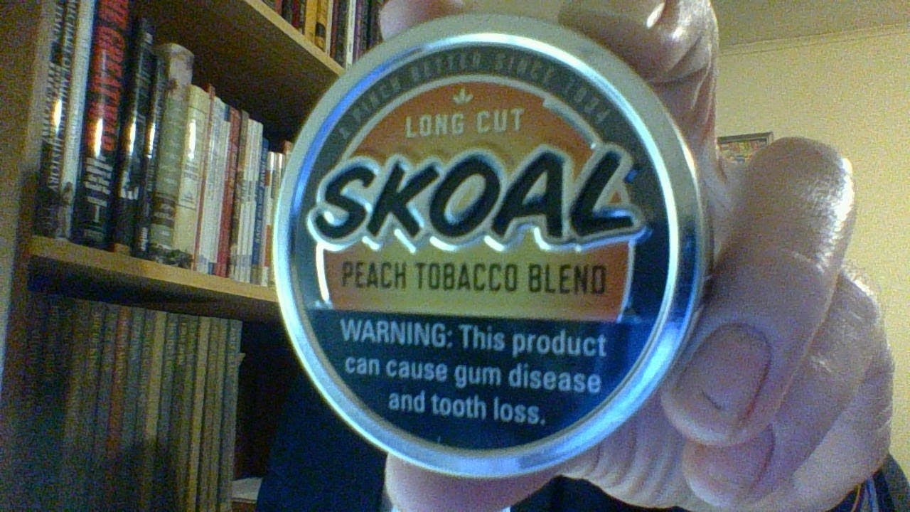 What is it? ~ Skoal LC Peach Tobacco Blend - YouTube