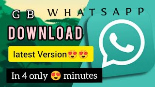 how to download gbwhatsapp latest version 2022 screenshot 4