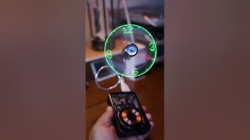 USB LED Fan Clock