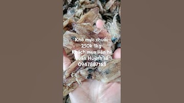 khô mực chuối