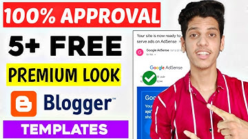 Top 5 Premium Blogger Template FREE 2020 - Google AdSense Approval | Fast Load | SEO Friendly
