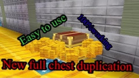 New full chest duplication in skyblock (blockman go) (version 2.25.5)