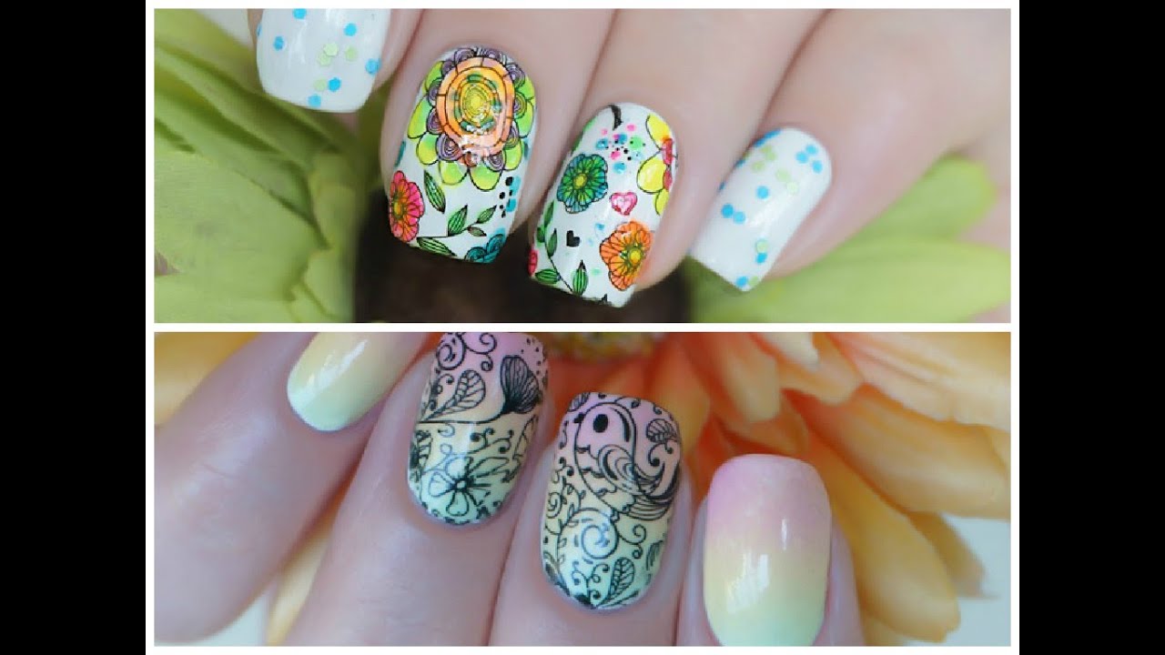 BornPrettyStore: раскрашиваем слайдеры, используем трафареты - три простых дизайна.