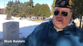 Civil War Monument dedication at St Augustine Cemetery
