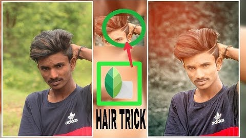 Dark Photo Editing | Snapseed- Instagram New Viral DP Editing | Hair editing | Snapseed Hair Edit