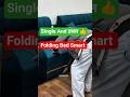 DIY Helpful idea And Tricks | Smart Single And Double Bed Folding Sofa Bed #shorts #folding #bed