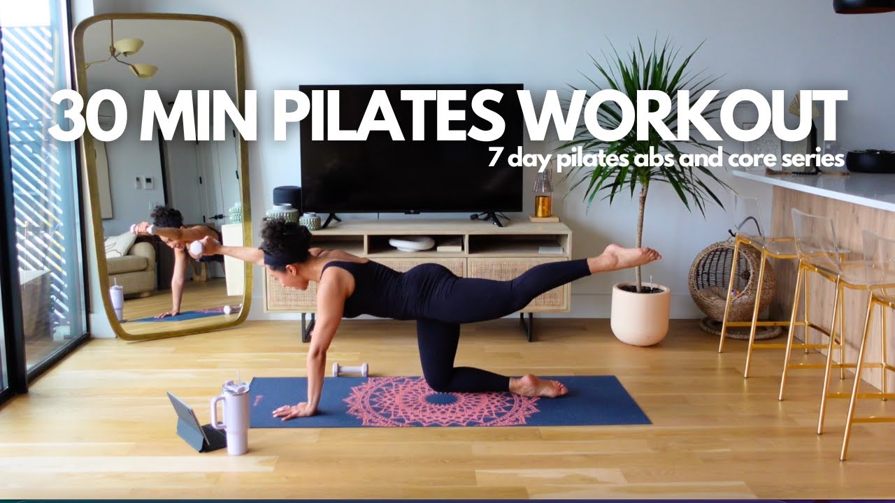 Do this Pilates Core Workout everyday for Toned Abs, a Stronger Core ...