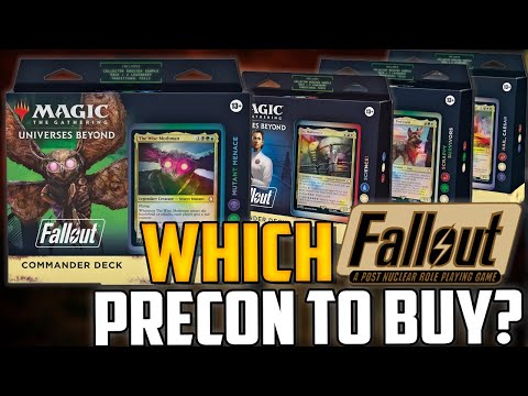 Which Fallout Commander Deck Should You BUY?! Strongest, Best Value and  MORE! - Magic: The Gathering