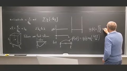 Advanced Thermodynamics - MIT - Lec 13