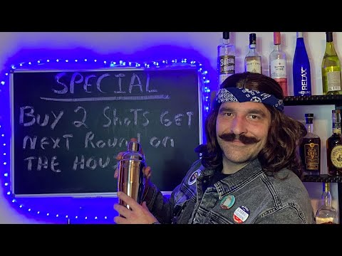 1980s Bartender Role Play (ASMR)