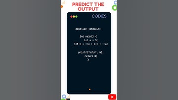 Predict the output #c #c++ #coding #codies #viralvideo #growth #trendingshorts #shorts