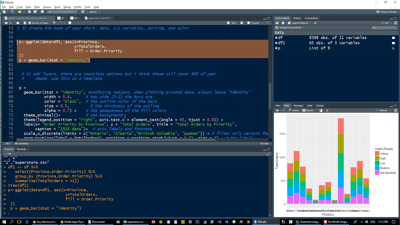 Python Side By Side Bar Chart