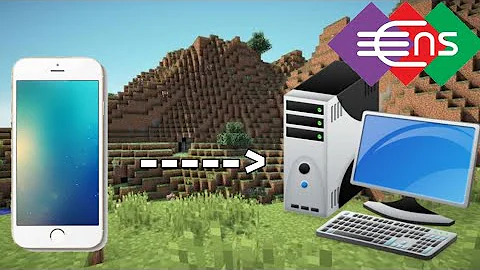 マイクラpeでpc表示