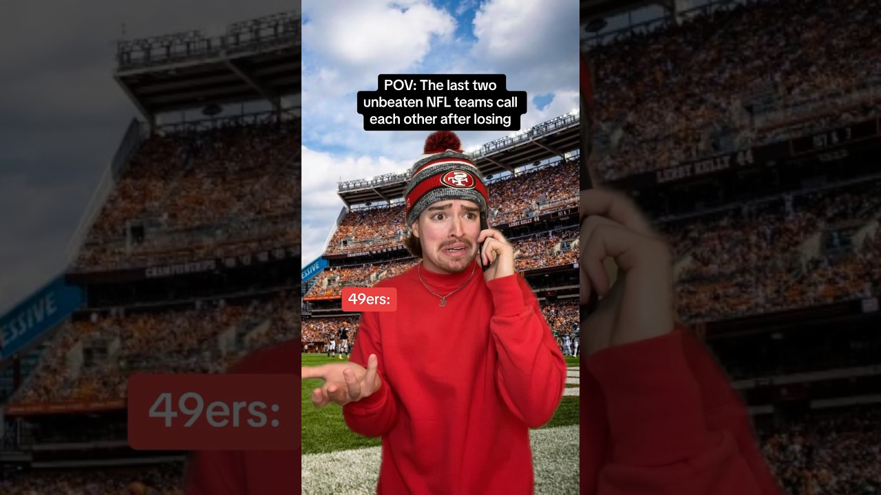 The undefeated NFL teams after losing😂🏈