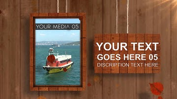 after effects templates "Brown Fall" www.istockplus.com