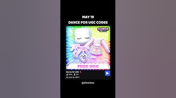 Dance for UGC codes | 20K fame points #robloxcodes #roblox #freeugc #robloxugc #ugccodes