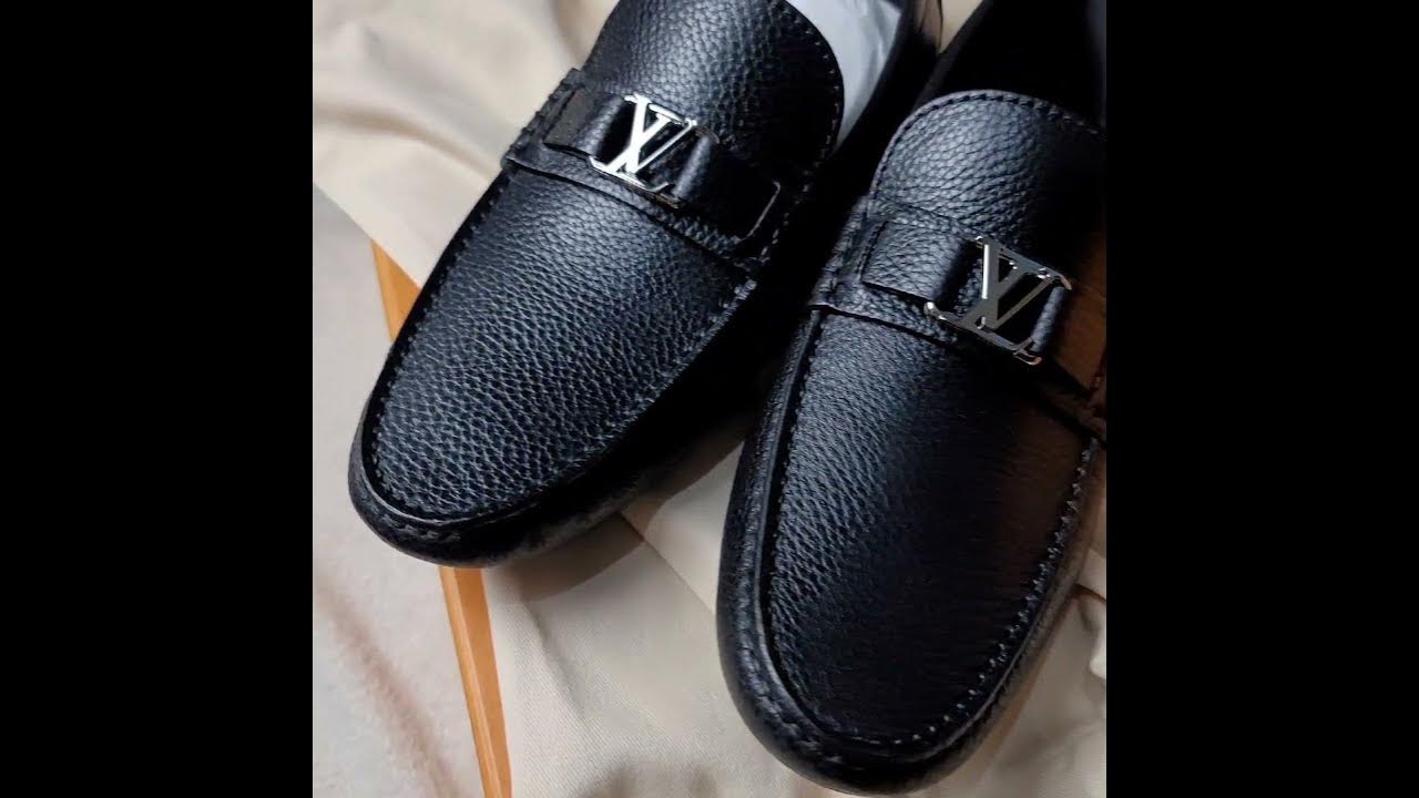 Louis Vuitton Monte Carlo Moccasin Black Taiga