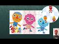 Walking Walking Noodle &amp; Pals Super Simple Songs Katapatam (40 puzzles)