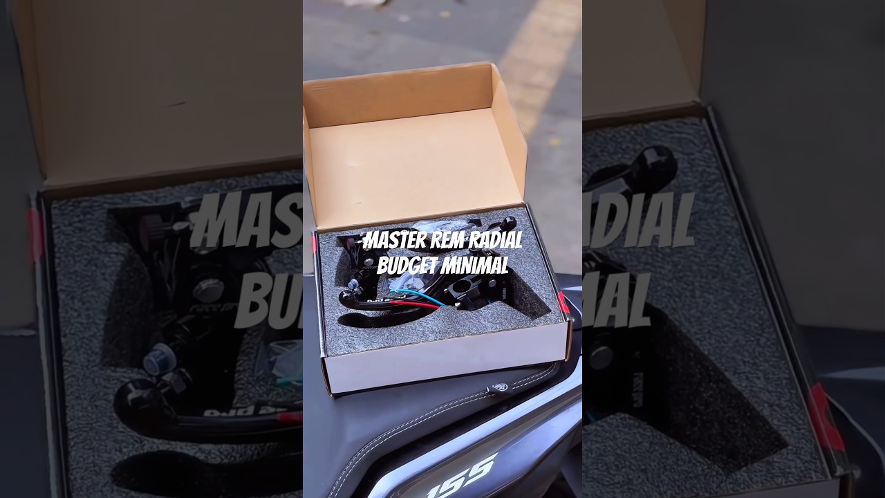 Master Rem Single Radial Racepro Yamaha Aerox 