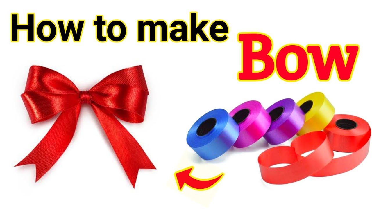 Hair Bow Tutorial / Bow out of Ribbon / How to Make Bows with Ribbon / #1  tutorial 