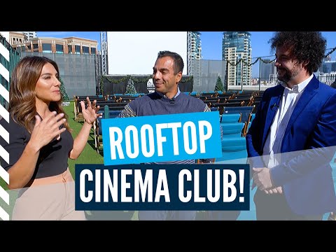 Exploring San Diego, Rooftop Cinema Club, FOX Ch.5 San Diego