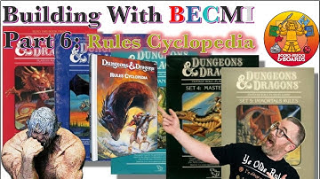 Building With BECMI D&D, Part 6:  The Rules Cyclopedia