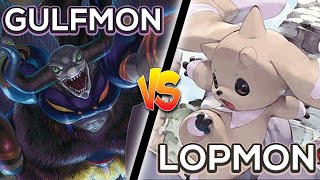 Gulfmon (Hand Destruction) vs Lopmon - Digital Hazard Rumble Arena | Digimon TCG (EX2 Format) screenshot 1