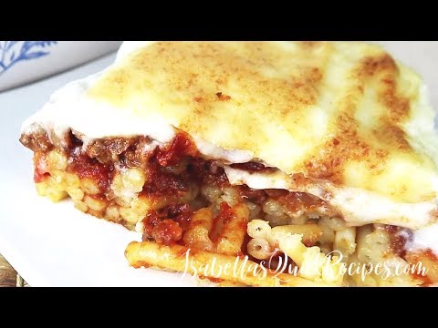 pastitsio-recipe-||-greek-lasagna-||-quick-&-easy