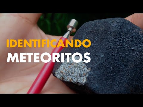 Vídeo: Como Distinguir Um Meteorito De Uma Pedra