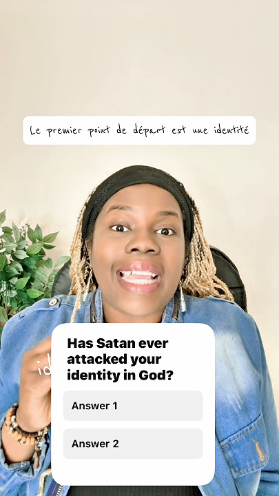 Has Satan ever attacked your identity in God? #relationship #childofgod