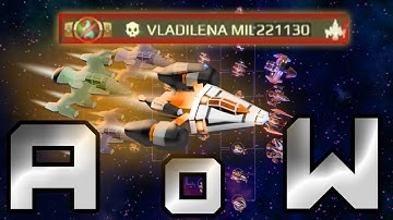 Starblast.io US AOW! Shadow X-3 Edition.