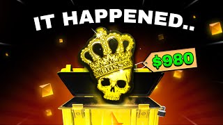 UNBOXING CROWN FOIL STICKER! (CLASH.GG)