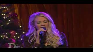 Carrie Underwood - Have Yourself A Merry Little Christmas (Dr. Phil Show 2005)